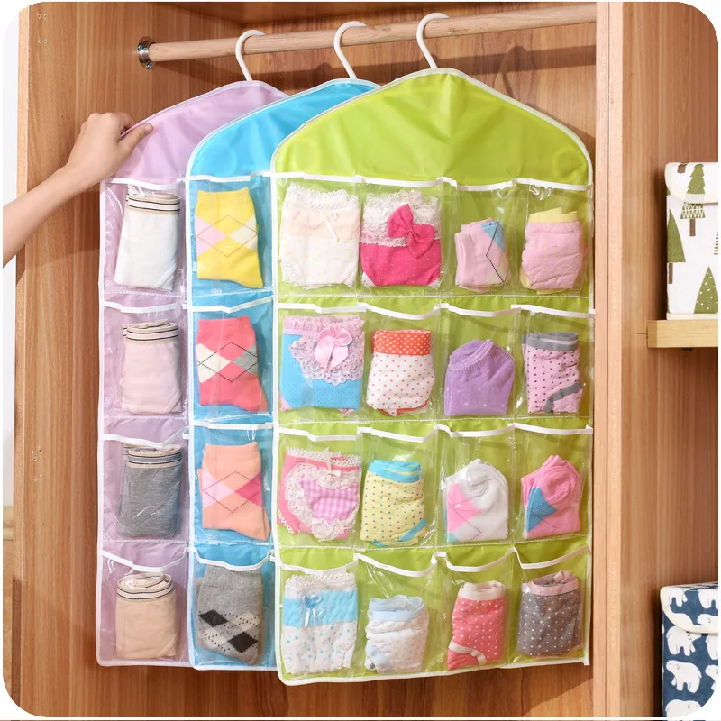 Sock Organizer Tray - Sac de rangement transparent pour soutien-gorge