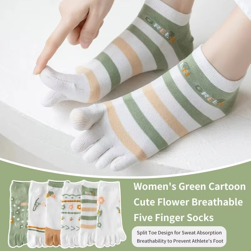 Toe Sock Split - 3 paires de chaussettes à cinq