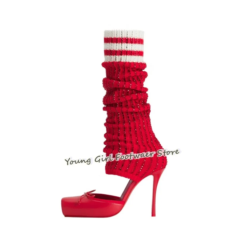 Knee High Sock Women - Bottes chaussettes de luxe pour femme,