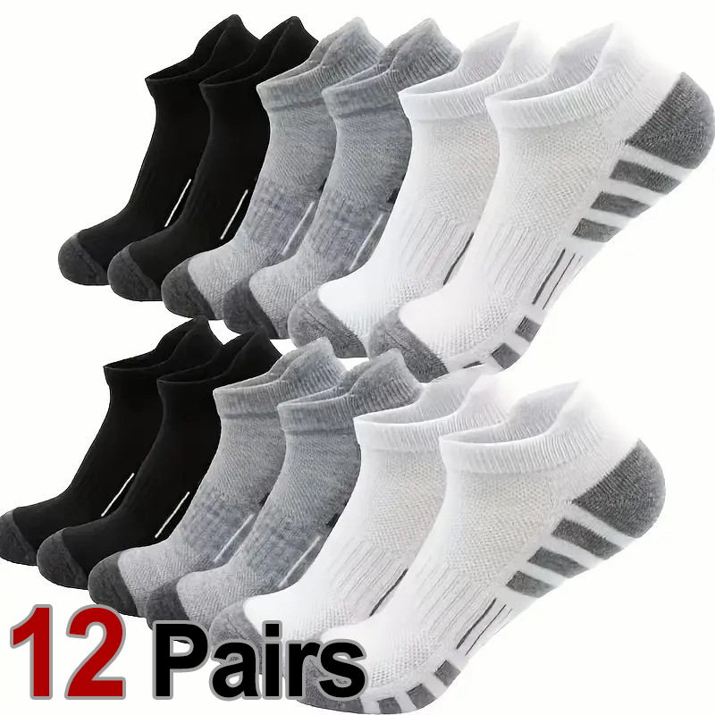 Ankle Brace Sock - 12 paires de chaussettes de sport