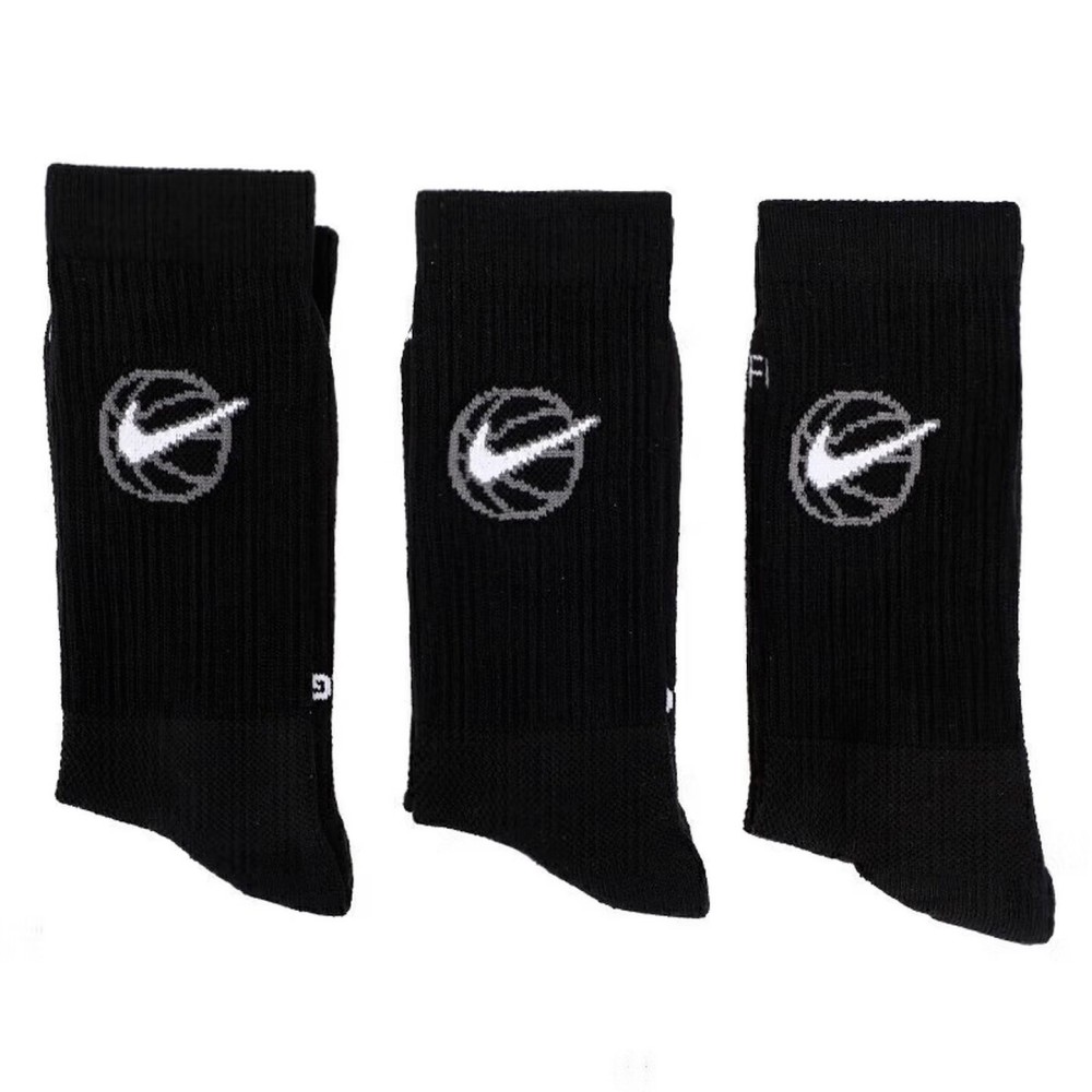 Cotton Crew Sock Pack - Chaussettes de sport unisexes Nike douces