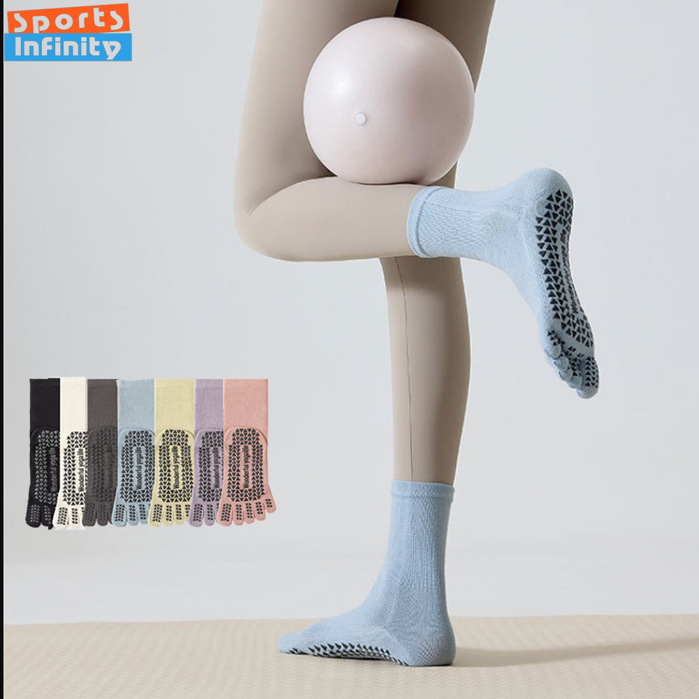 Toe Sock Split - Chaussettes de Yoga à cinq doigts