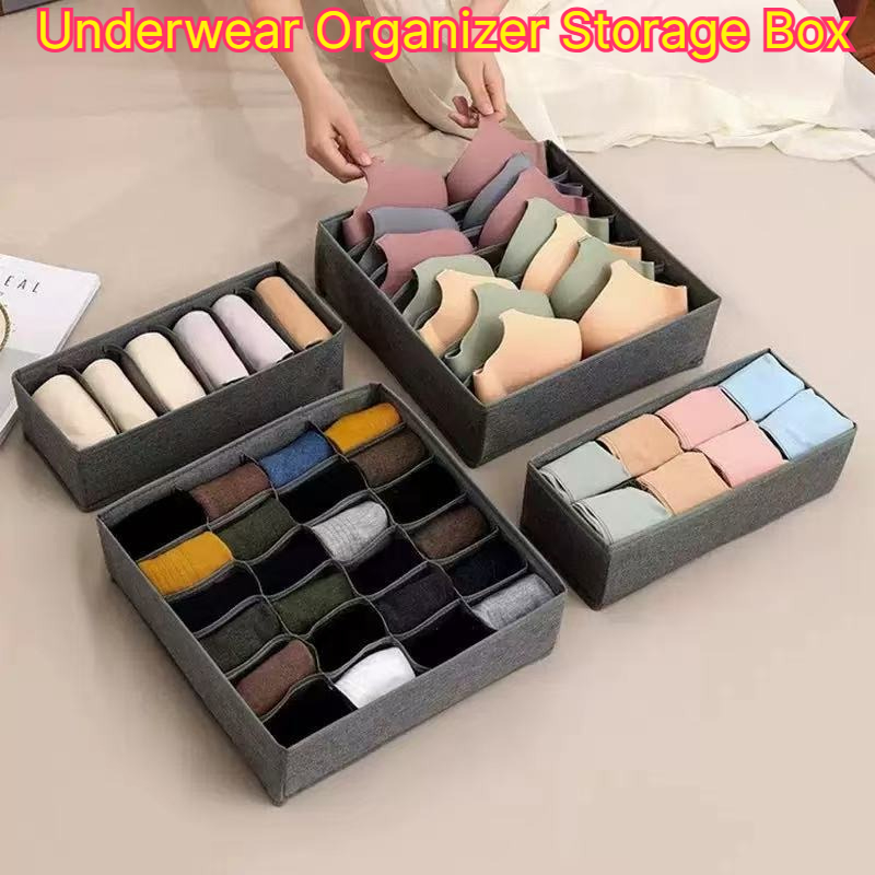 Sock Organizer Tray - Boîte de rangement pour soutien-gorge de