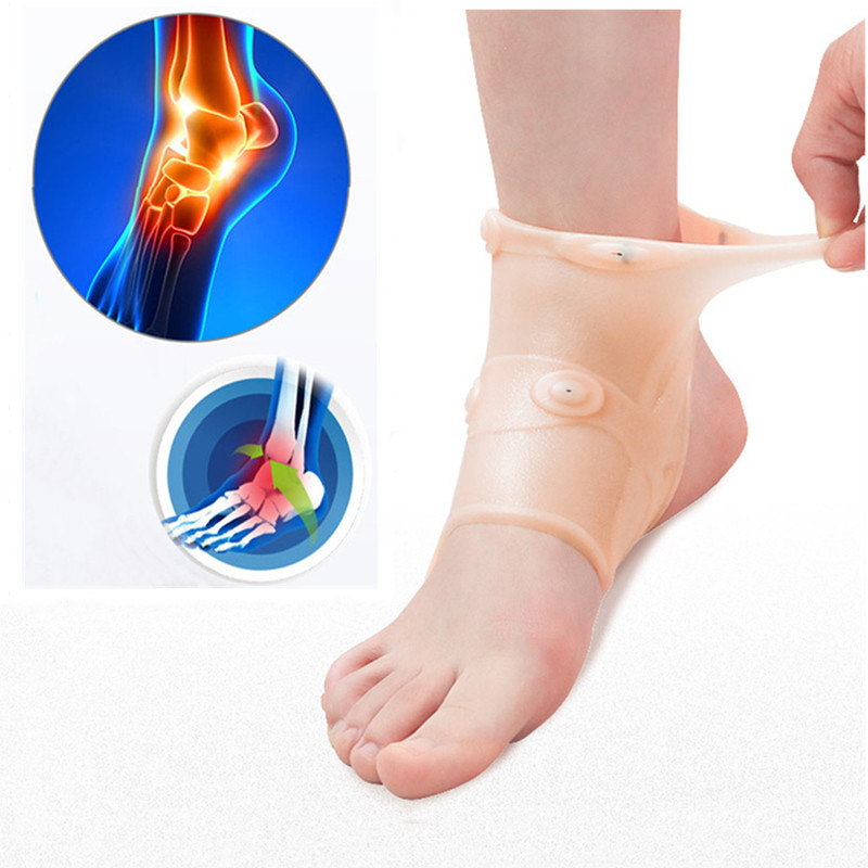 Ankle Brace Sock - Chaussette de compression en silicone pour