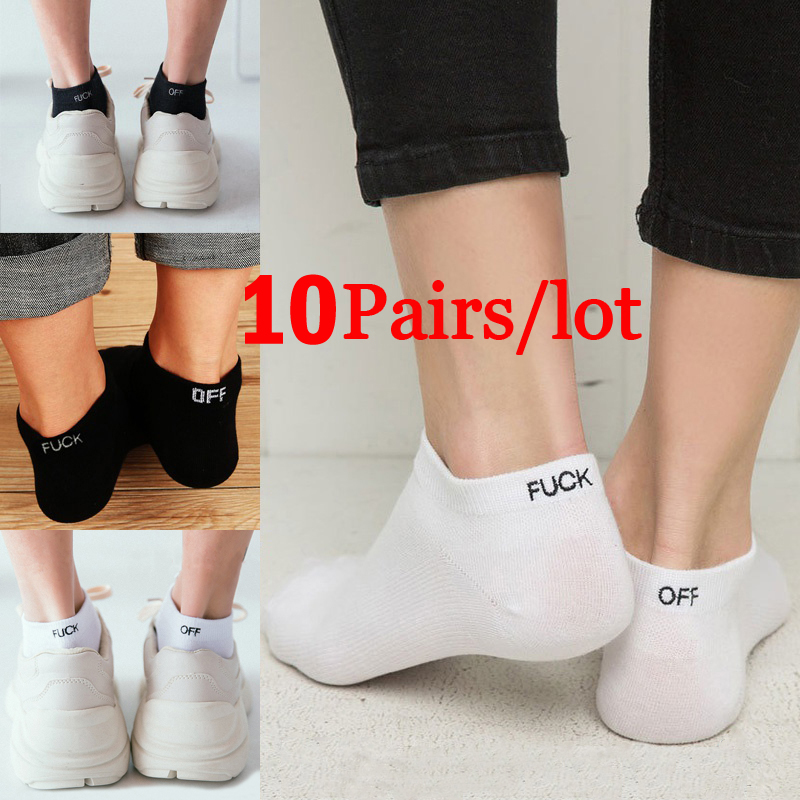 Ankle Sock Low Cut - 10/30 paires de chaussettes fines et