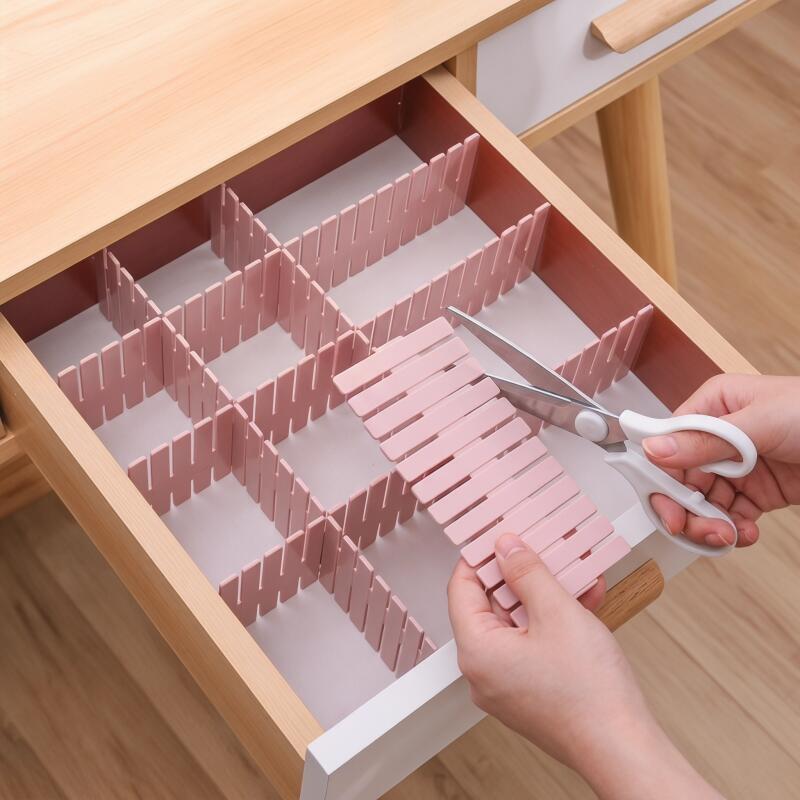 Sock Organizer Tray - Lot de 4 séparateurs de tiroir