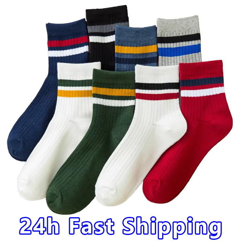 Cotton Crew Sock Pack - Chaussettes en coton pour hommes, 3