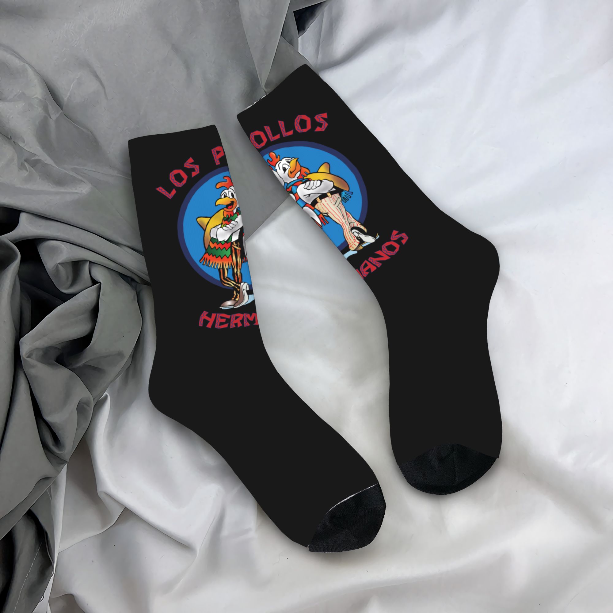 Dress Sock Men - Chaussettes fantaisie personnalisées Los Pollos Hermanos