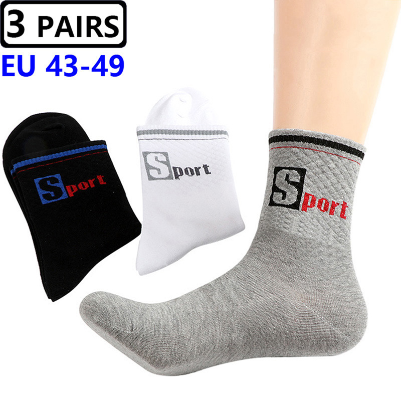 3 paires/pack grandes chausset - Cotton Crew Sock Pack avis et prix