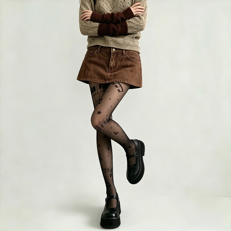 Collants transparents imprimés - Tights Pantyhose Sheer avis et prix