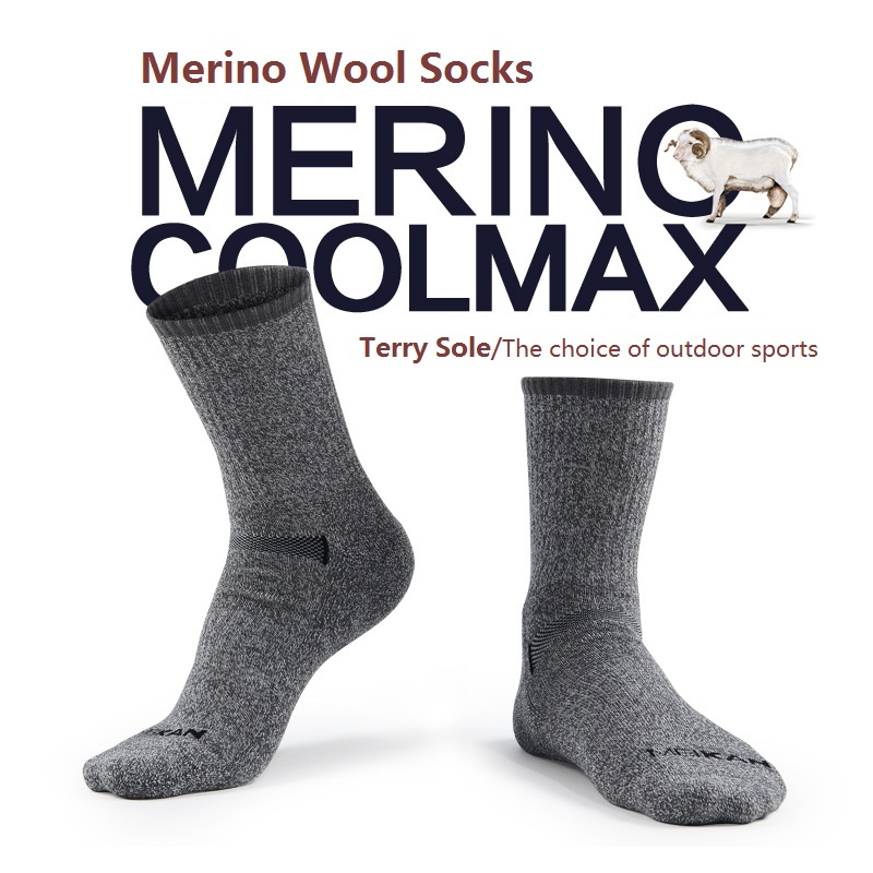 MEIKAN-Chaussettes en laine mé - Wool Hiking Sock avis et prix