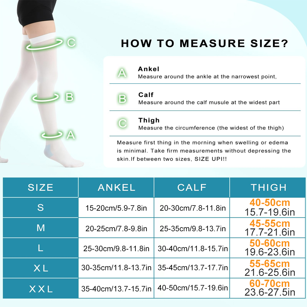 1 paire de bas médicaux anti-e - Compression Sock Medical avis et prix