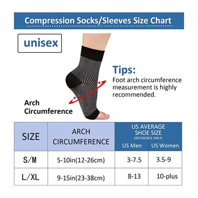 1 paire de manchons de soutien - Ankle Brace Sock avis et prix