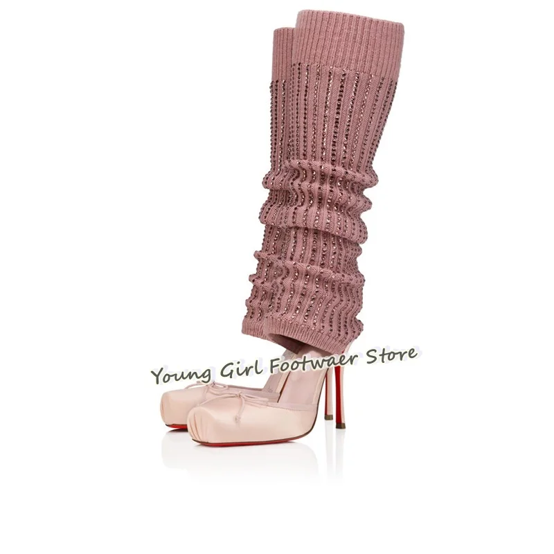 Bottes chaussettes de luxe pou - Knee High Sock Women avis et prix