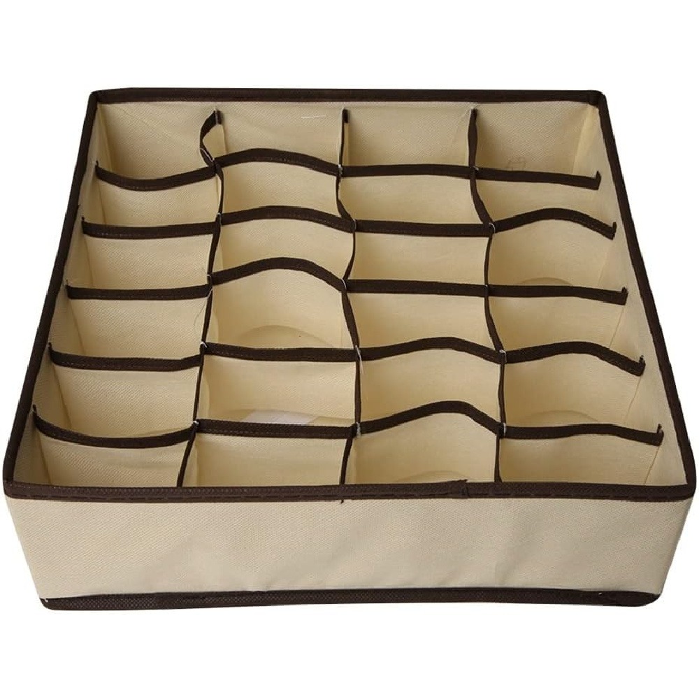 Organisateur de tiroir à 24 co - Sock Organizer Tray avis et prix