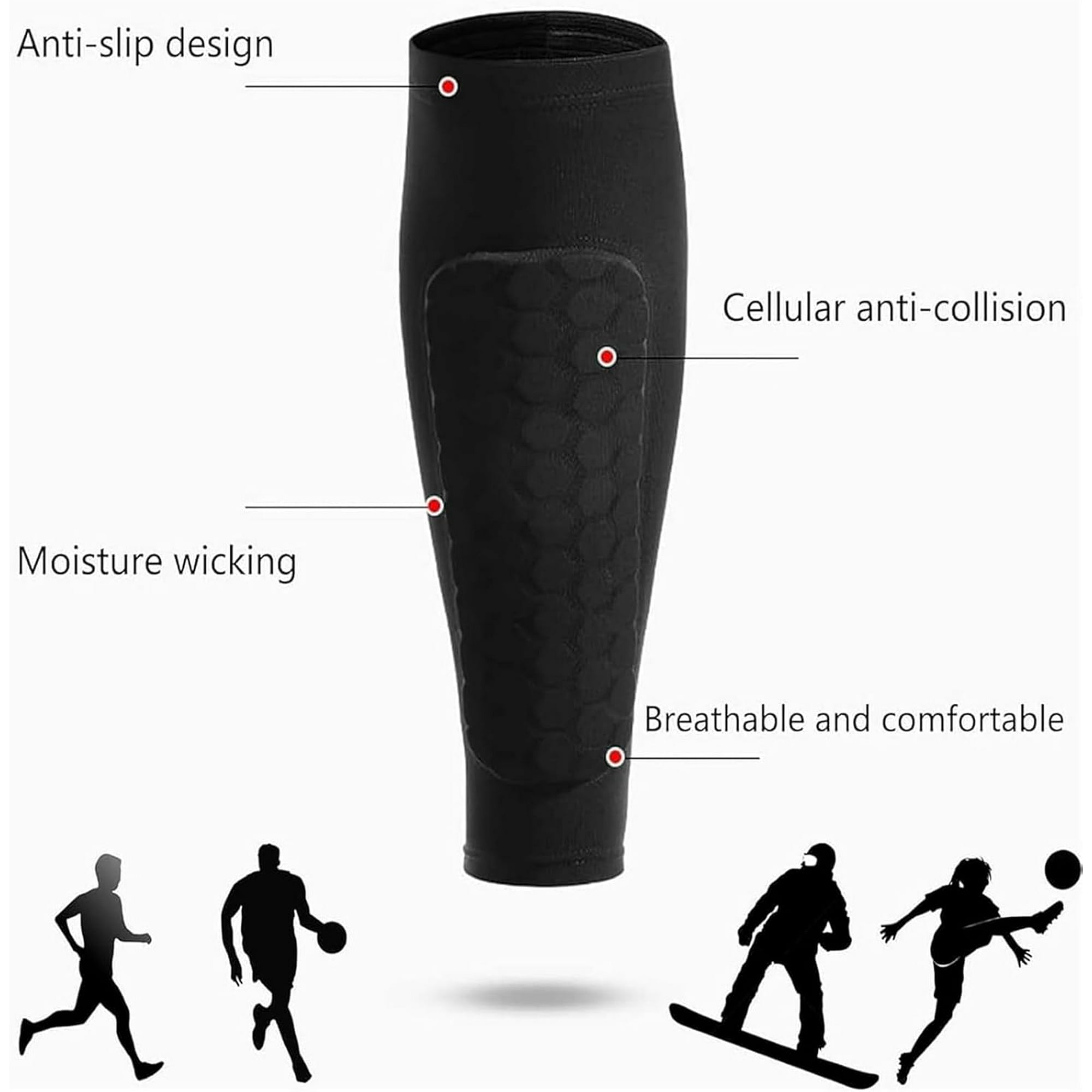 Protège-tibia de football Manc - Compression Sleeve Calf avis et prix