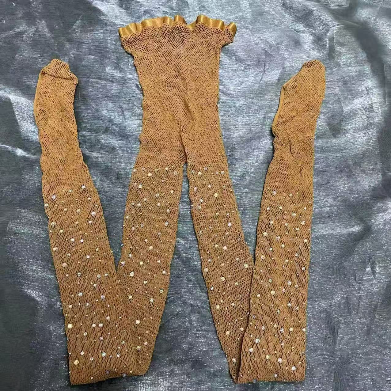 Bas résille brillant élastique - Fishnet Stocking Women avis et prix