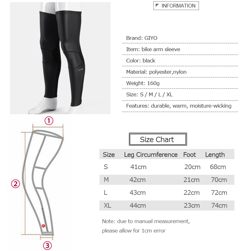 Manchons de jambe de vélo en p - Compression Sleeve Calf avis et prix