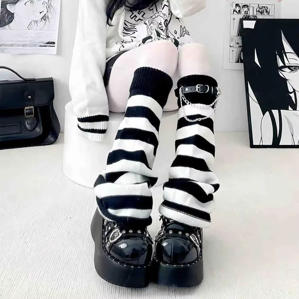 Guêtres en tricot style japona - Boot Sock Slouchy avis et prix