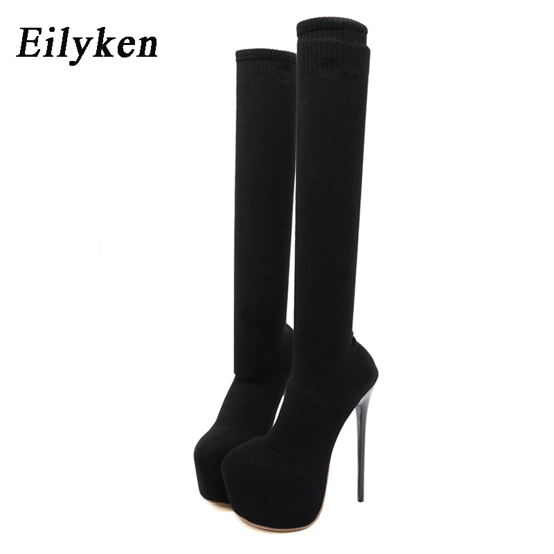 Eilyken-Cuissardes à talons ai - Knee High Sock Women avis et prix