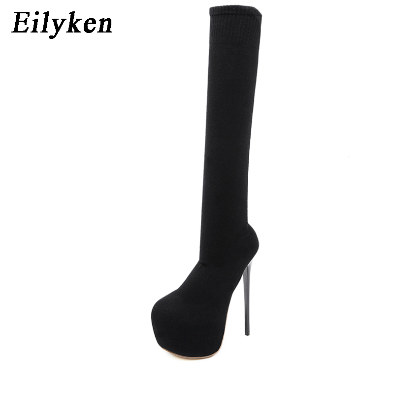Eilyken-Cuissardes à talons ai - Knee High Sock Women avis et prix