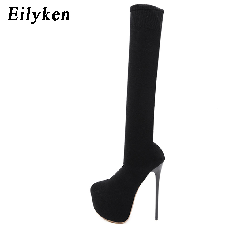 Eilyken-Cuissardes à talons ai - Knee High Sock Women avis et prix