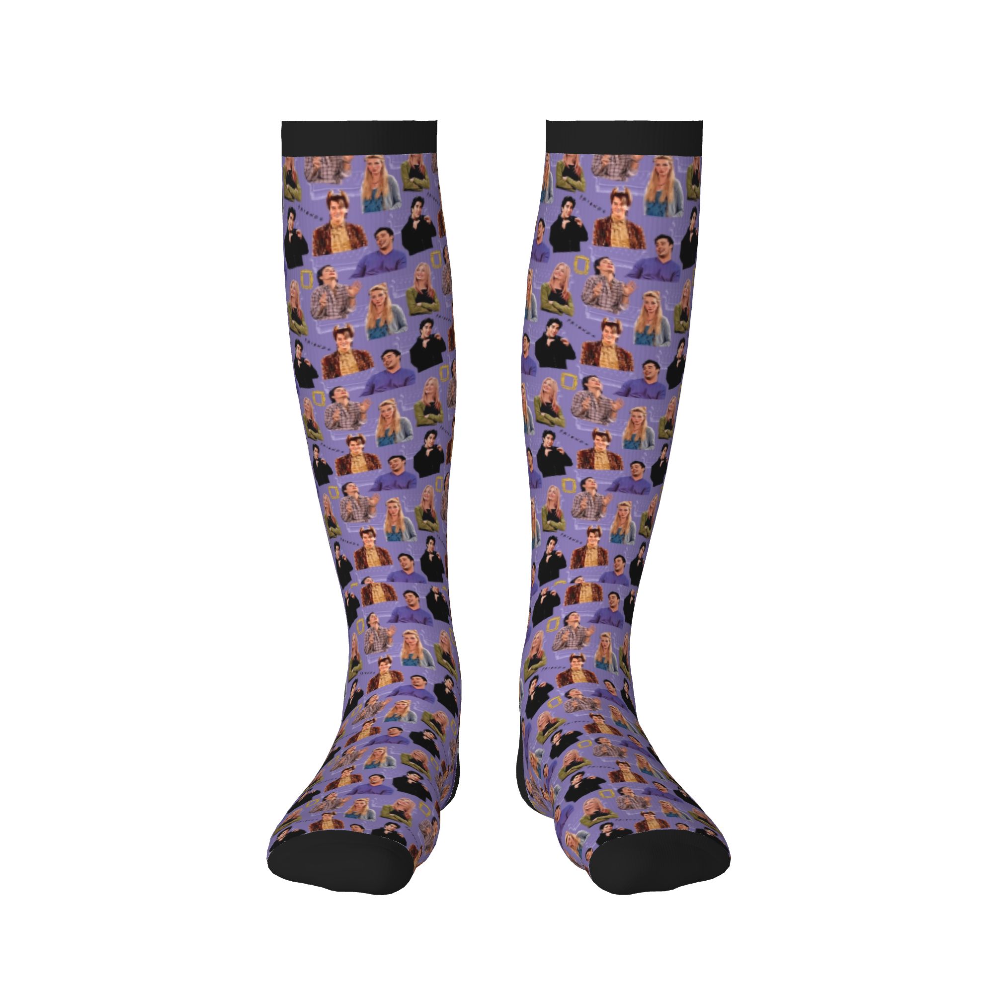 Collage de symboles Friends, c - No Show Sock Women avis et prix