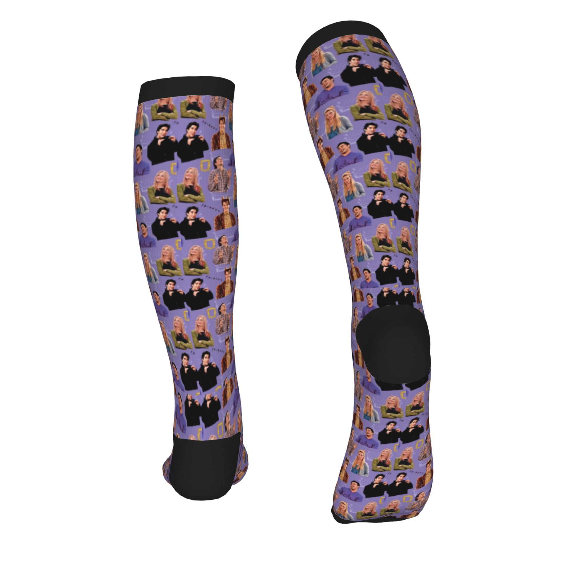 Collage de symboles Friends, c - No Show Sock Women avis et prix