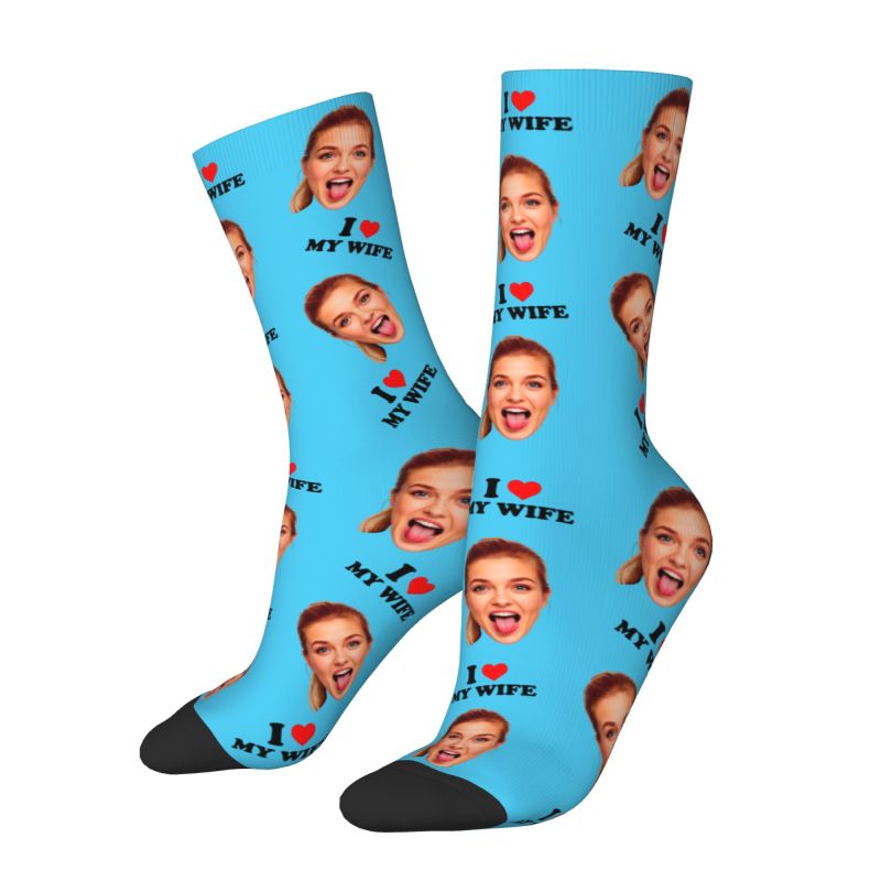 J'aime ma femme personnalisé v - Dress Sock Men avis et prix