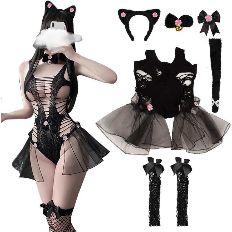 Femmes Sexy Lingerie Cosplay c - Fishnet Stocking Women avis et prix