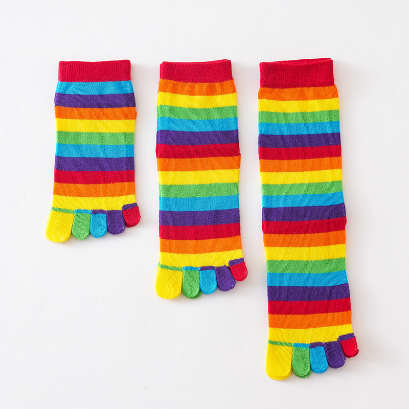 Chaussettes pour femmes, rayée - Toe Sock Split avis et prix