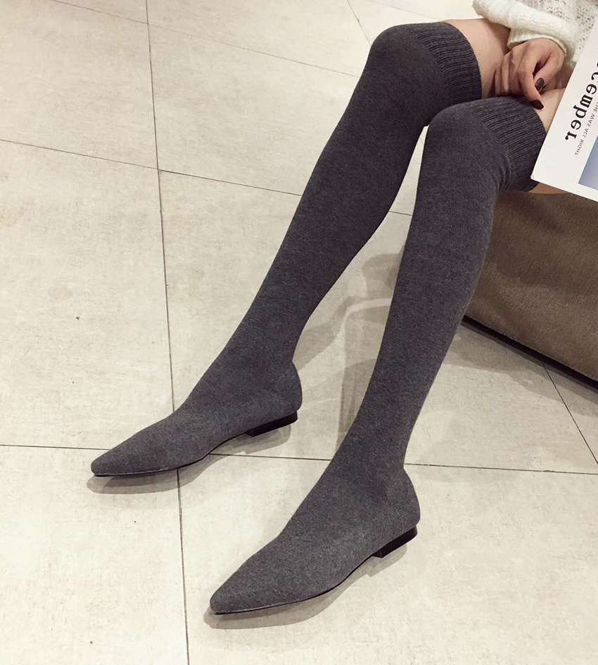AIYKAZYSDL 2024 automne chaton - Boot Sock Slouchy avis et prix