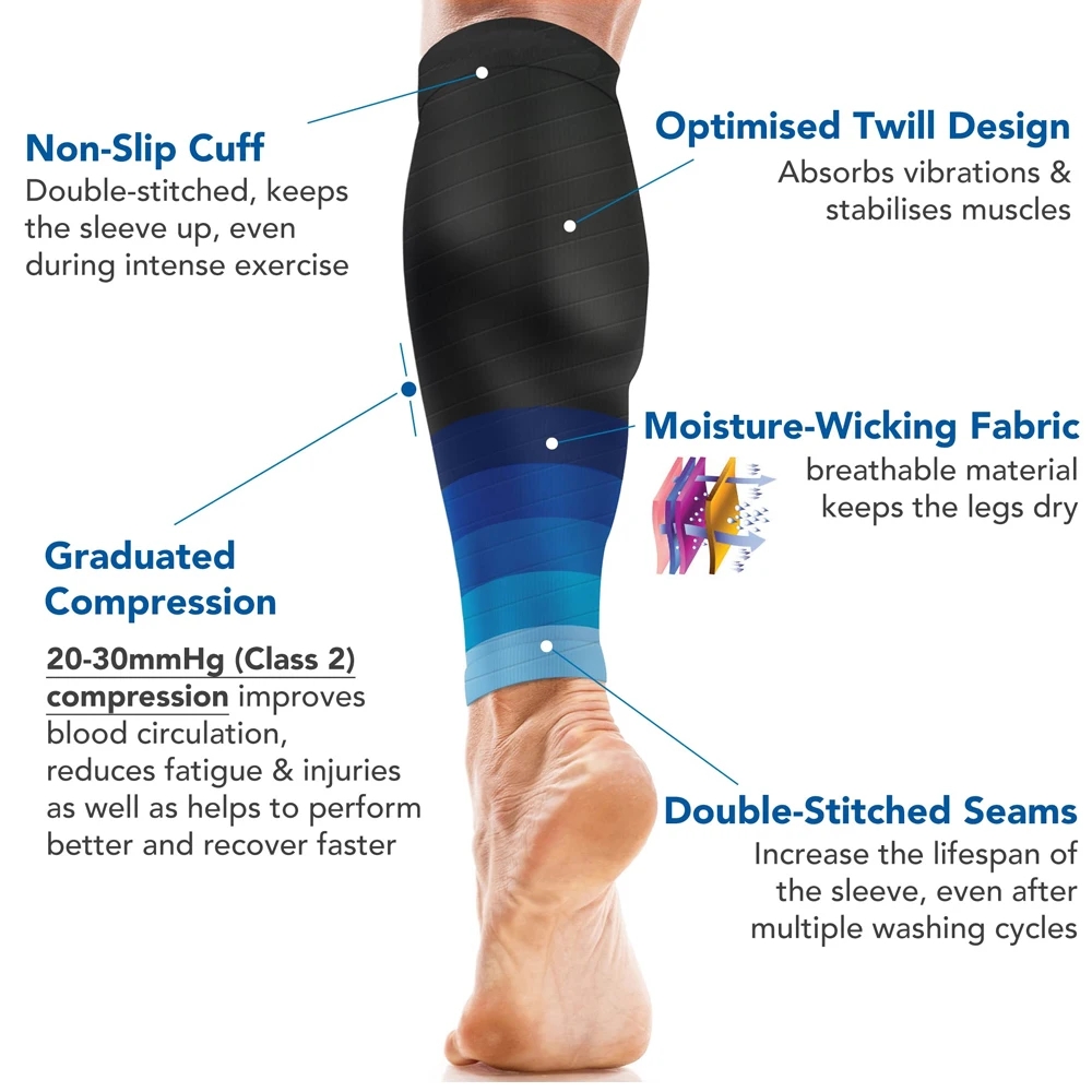 1 Paire de Manchons de Compres - Compression Sleeve Calf avis et prix