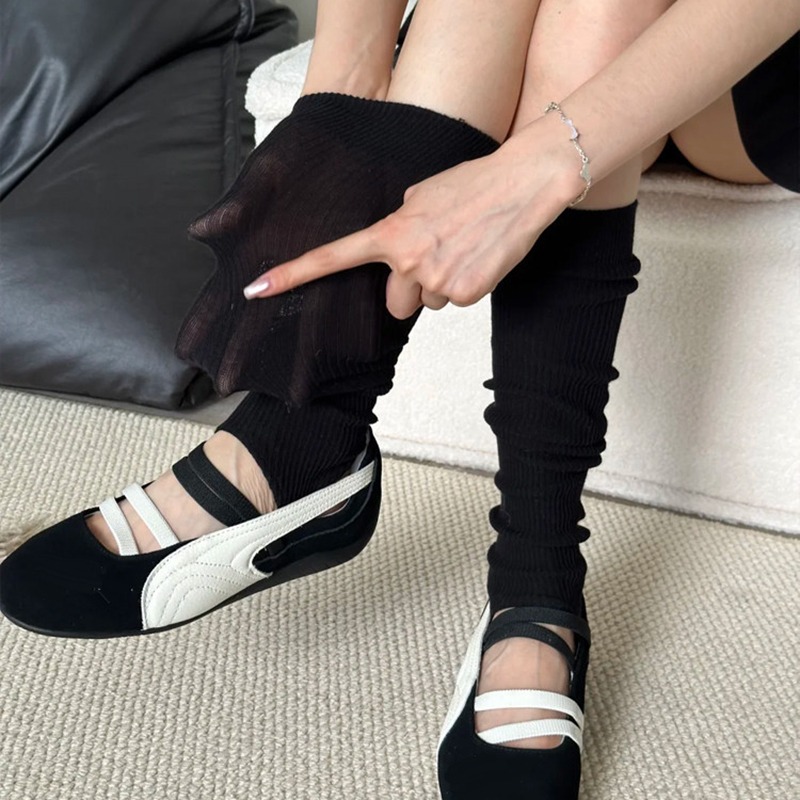 Chaussettes tricotées pour fem - Boot Sock Slouchy avis et prix