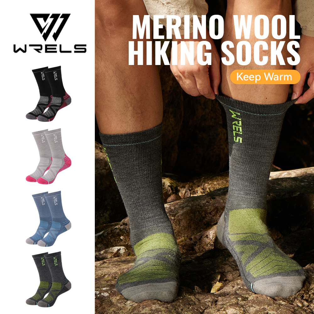 WRELS 1/2/3 chaussettes en lai - Wool Hiking Sock avis et prix